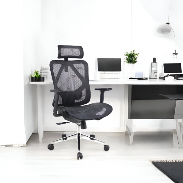 Chaise executive Noir