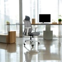 Chaise executive Gris
