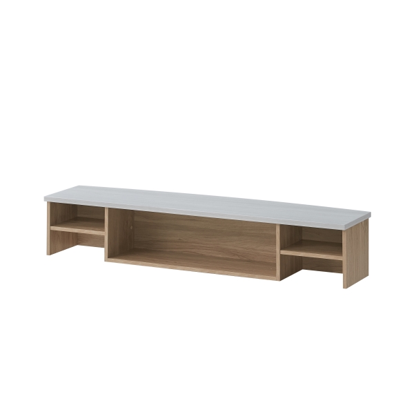 MEUBLE ADDITIONNEL COMPTOIR  1500X350X300 cheneNaturel blanc