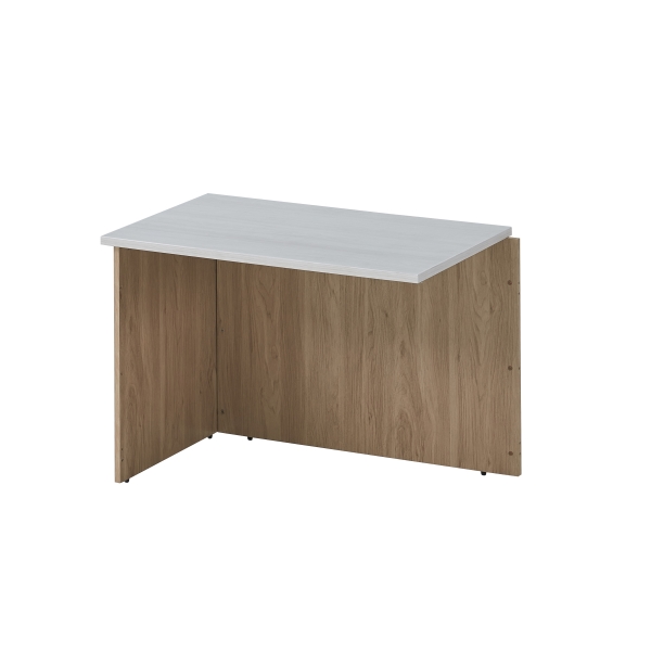 TABLE D'APPOINT 1000X600X750 + NATUREL CHENE BLANC
