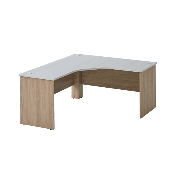 STATION DE TRAVAIL UNIVERSELLE 1500/600X1500/600X750 NATUREL CHENE BLANC