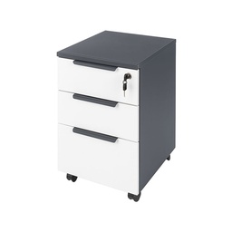 [BPRB-TIDYSD-W] Bloc Tiroir mobile Tidy Blanc